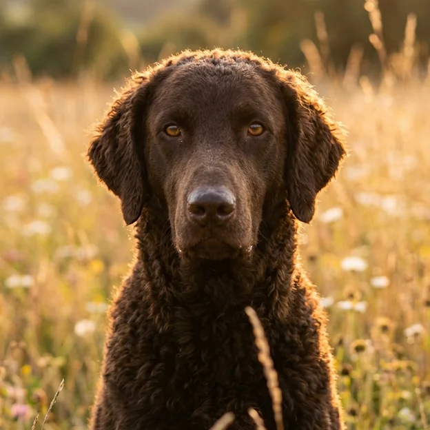 Retriever de pelo rizado